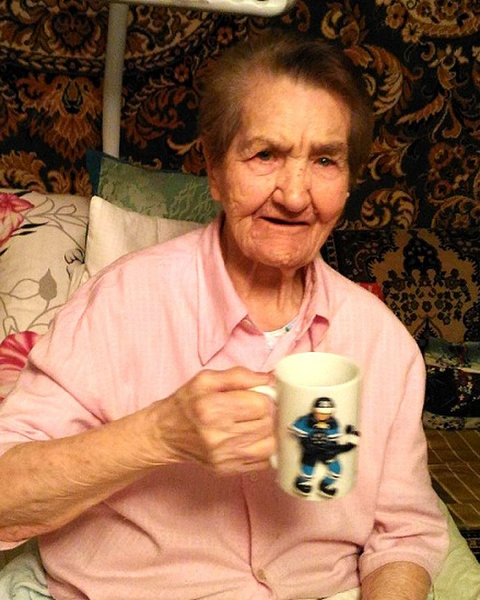 &laquo;Не расслабляйтесь!&raquo; - 101-летняя болельщица дает наставление хоккеистам и пророчит выход в плей-офф