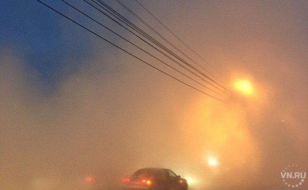 Фонтан кипятка и нулевая видимость &ndash; мощнейшая коммунальная авария парализовала Выборную