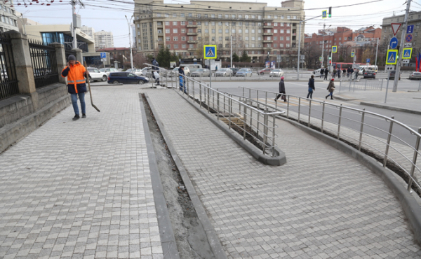 Завершен капитальный ремонт Красного проспекта в Новосибирске