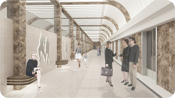 Смотри и выбирай: какой будет станция метро «Спортивная» Смотри и выбирай: какой будет станция метро «Спортивная»