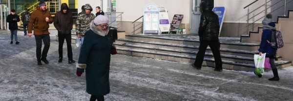 700 травм за&nbsp;неделю: как борются с&nbsp;гололедицей в&nbsp;Новосибирске