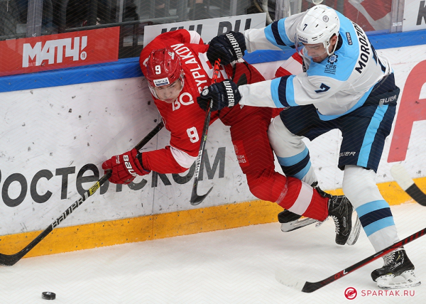 &laquo;Сибирь&raquo; наладит домашнюю игру в матче против &laquo;Спартака&raquo;