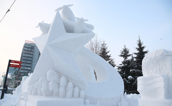 Кто победил на фестивале снежных скульптур-2020 в Новосибирске