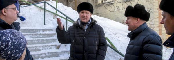 Анатолий Локоть: «В целом город справился с вывозом мусора в праздники»