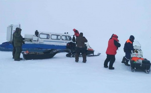 Судно на воздушной подушке потерпело бедствие на Обском море