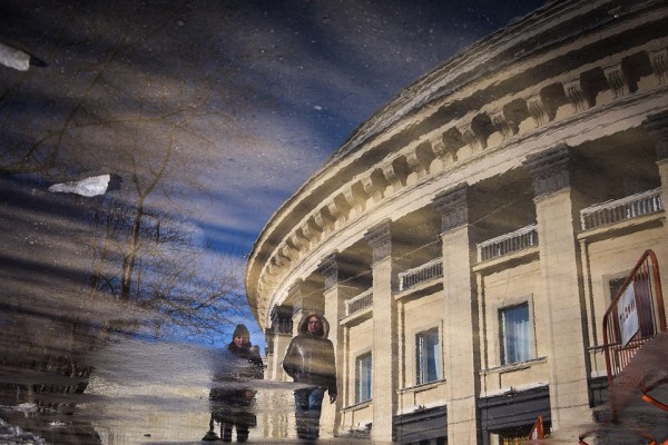 Можно краситься, глядя под ноги: Новосибирск превратился в одну большую лужу