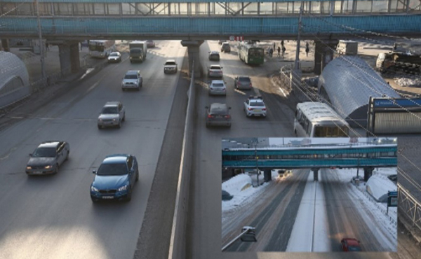 Опустевший Новосибирск &ndash; сравниваем с безлюдным утром 1 января