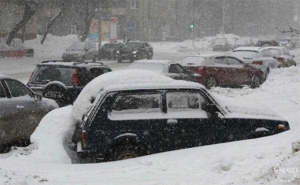 Метель и морозы до -19&deg;С надвигаются на Новосибирскую область
