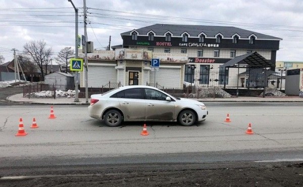 Юная леди отметила месяц получения прав сбитым пешеходом Юная леди отметила месяц получения прав сбитым пешеходом