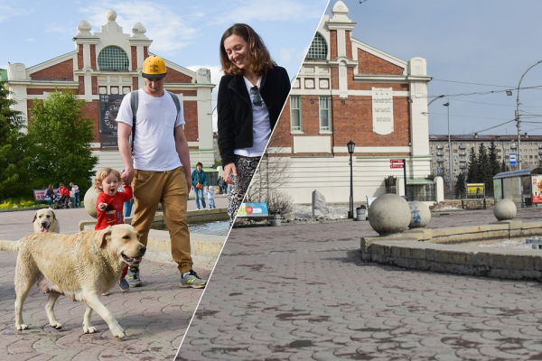 Как изменился Новосибирск, когда все разошлись по домам: фото до и после коронавируса