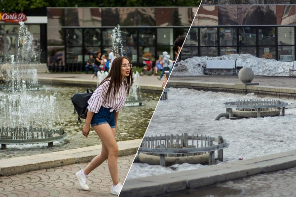 Как изменился Новосибирск, когда все разошлись по домам: фото до и после коронавируса