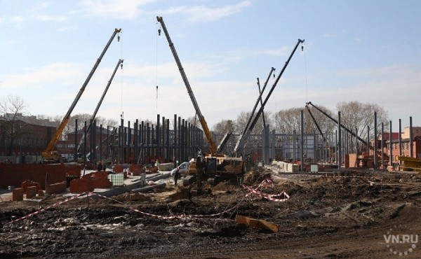 Военный центр по борьбе с коронавирусом строят в Новосибирске