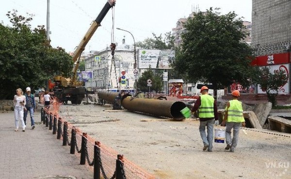 Без горячей воды останется 23 мая Железнодорожный район Новосибирска