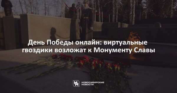 День Победы онлайн: виртуальные гвоздики возложат к Монументу Славы День Победы онлайн: виртуальные гвоздики возложат к Монументу Славы