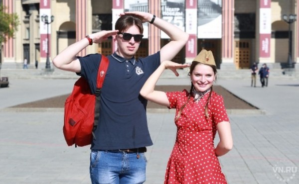 Лучшие фото: День Победы 2020 в Новосибирской области 