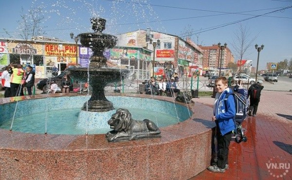 Фонтаны в Новосибирске включат только после снятия режима самоизоляции