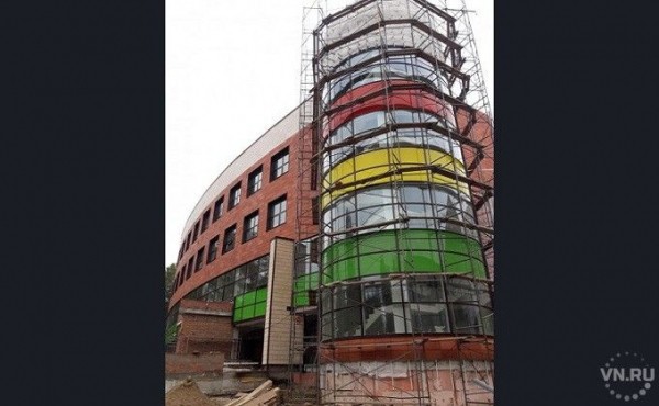 Новый корпус лицея 130 откроют 1 сентября в Академгородке Новый корпус лицея 130 откроют 1 сентября в Академгородке