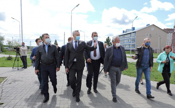 Что показали губернатору Травникову в Искитимском районе Что показали губернатору Травникову в Искитимском районе