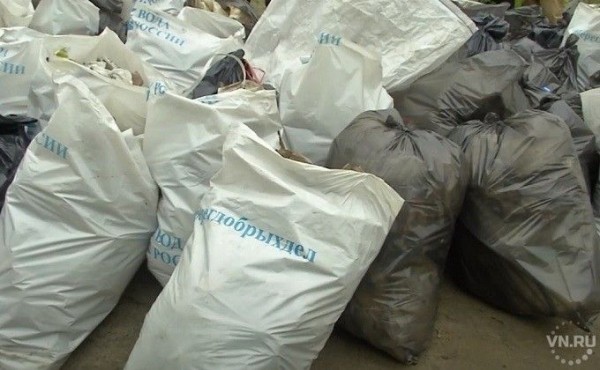 Тонны мусора собрали с берегов Оби волонтеры