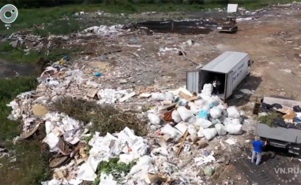 Свалка под окнами: как жить рядом с бердским мусорным полигоном