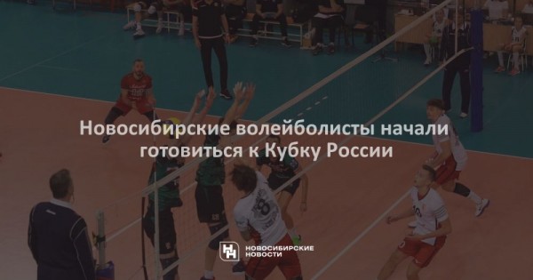 Новосибирские волейболисты начали готовиться к&nbsp;Кубку России