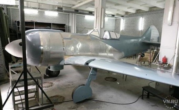 Истребитель Ла-5 времен Второй мировой восстановили в Новосибирске Истребитель Ла-5 времен Второй мировой восстановили в Новосибирске