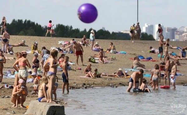 Температура воды в Оби достигла максимума для 2020 года Температура воды в Оби достигла максимума для 2020 года