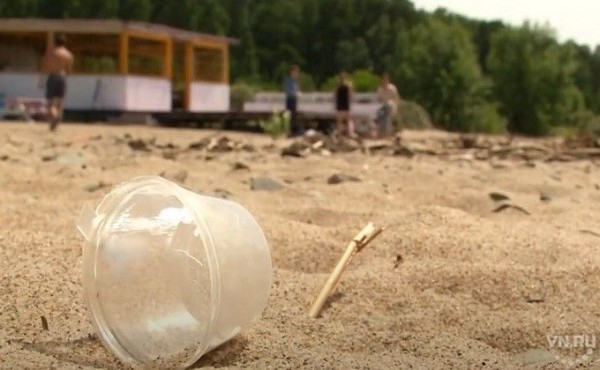 Пляж Академгородка обустраивают активисты