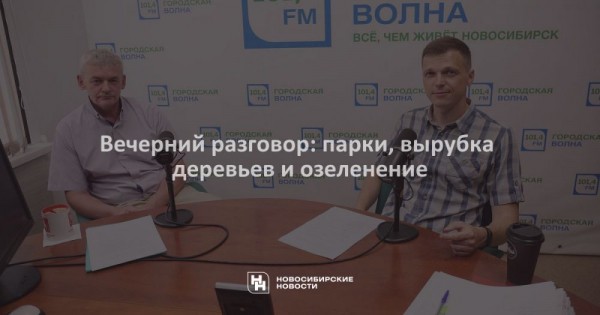 Вечерний разговор: парки, вырубка деревьев и&nbsp;озеленение