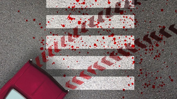 В Калининском районе Новосибирска водитель сбил пешехода и скрылся с места ДТП