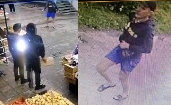 Мужчина расстрелял фруктовые лотки на площади Маркса