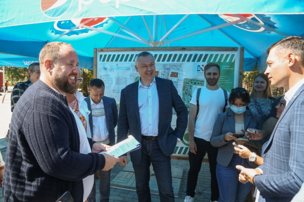 Губернатор Травников: "Кировский район заслуживает народного парка"