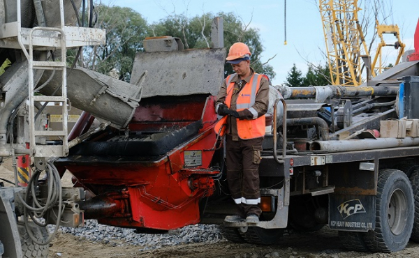 Опора №5: завершено первое сооружение четвертого моста