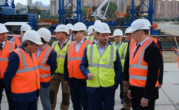 Опора №5: завершено первое сооружение четвертого моста