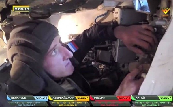 Искитимец помог России победить в танковом биатлоне Искитимец помог России победить в танковом биатлоне