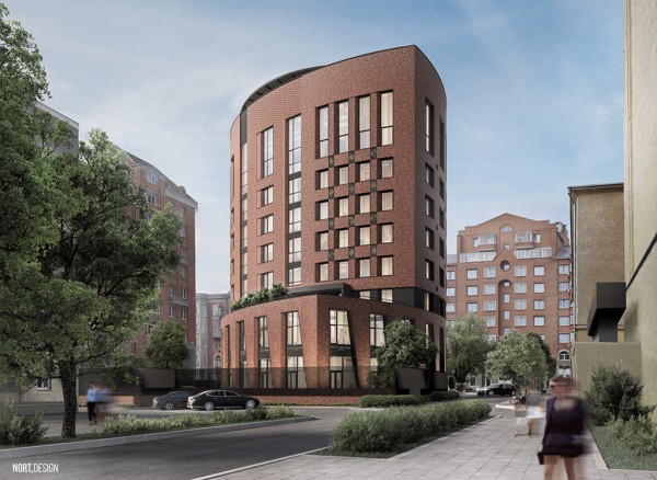 Дом-моллюск строят в&nbsp;самом центре Новосибирска