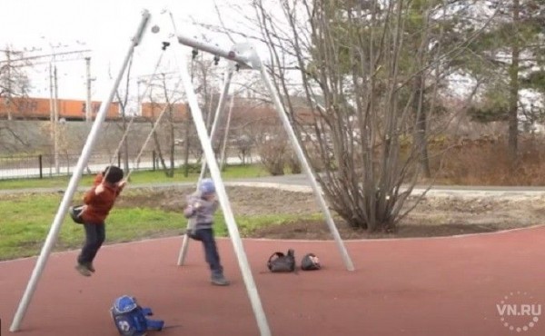 Сквер 25-летия Победы реконструировали в Первомайском районе Сквер 25-летия Победы реконструировали в Первомайском районе