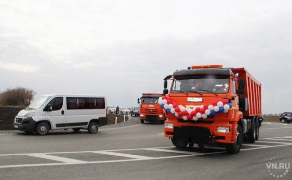 Объездную дорогу открыли в Коченёво
