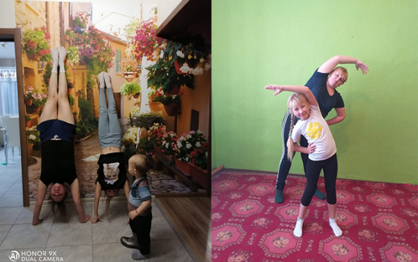 Мостик сделали мамы к Дню матери в Довольном