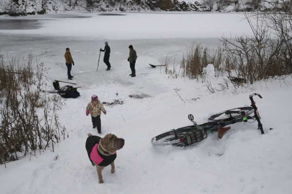 Моржи открыли зимний сезон купания в Новосибирске Моржи открыли зимний сезон купания в Новосибирске