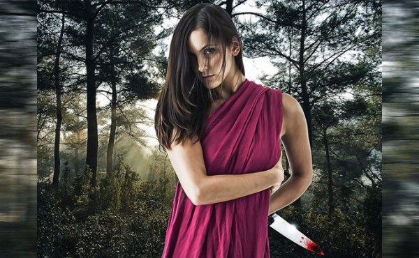 Нож дамы пронзил мужское сердце вместо стрелы Амура Нож дамы пронзил мужское сердце вместо стрелы Амура