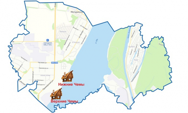 Карта затопленных деревень: что покоится на дне Обского моря