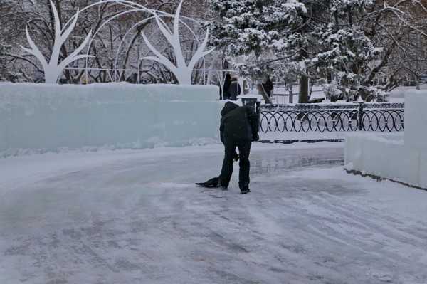 Каток у&nbsp;оперного театра в&nbsp;Новосибирске заработает 18&nbsp;декабря