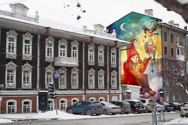 Бесплатные открытки с&nbsp;волшебными видами Новосибирска раздают у&nbsp;метро