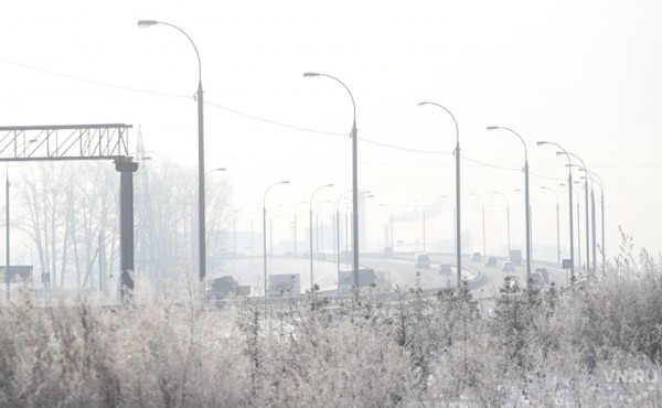 Жгучие морозы в Новосибирске отступят на три дня