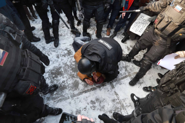 Что происходило в центре Новосибирска 23 января 