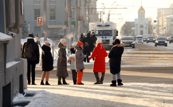Центр Новосибирска перекрыт на пять часов 31 января Центр Новосибирска перекрыт на пять часов 31 января
