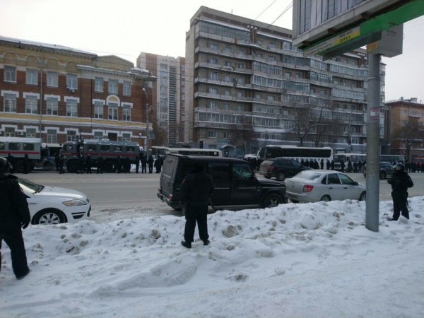 Акция в поддержку Алексея Навального в Новосибирске собрала около тысячи участников Акция в поддержку Алексея Навального в Новосибирске собрала около тысячи участников