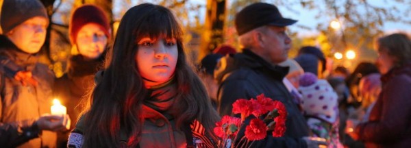 Жители новосибирского Шлюза уважили память участников ВОВ Жители новосибирского Шлюза уважили память участников ВОВ