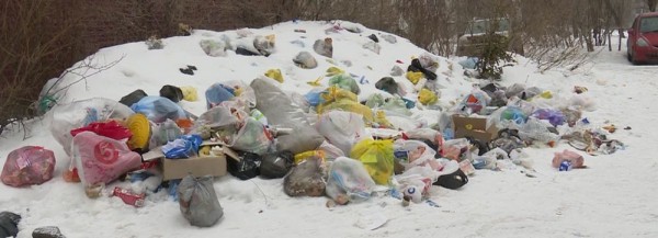 &laquo;Носить далеко&raquo; &mdash; горожане устроили свалку под окнами дома